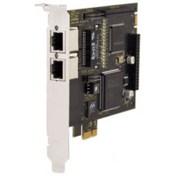 Digium TE220 Dual Span T1/E1 3.3/5.0 volt Card with PCI-Express slot