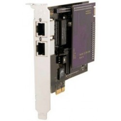 Digium TE220B Dual Span T1/E1 3.3/5.0 volt Card with PCI-Express slot with echo cancellation module