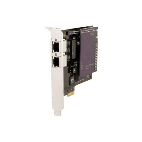 Digium TE220B Dual Span T1/E1 3.3/5.0 volt Card with PCI-Express slot with echo cancellation module